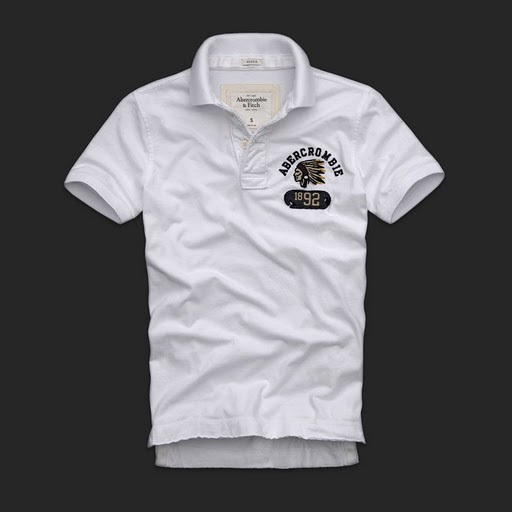 Abercrombie Fitch Hombres Polo Corto Remera AF7138